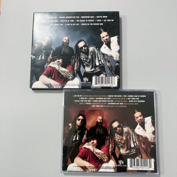 Five Finger Death Punch CD Bundle Lot - Picture 3 of 3